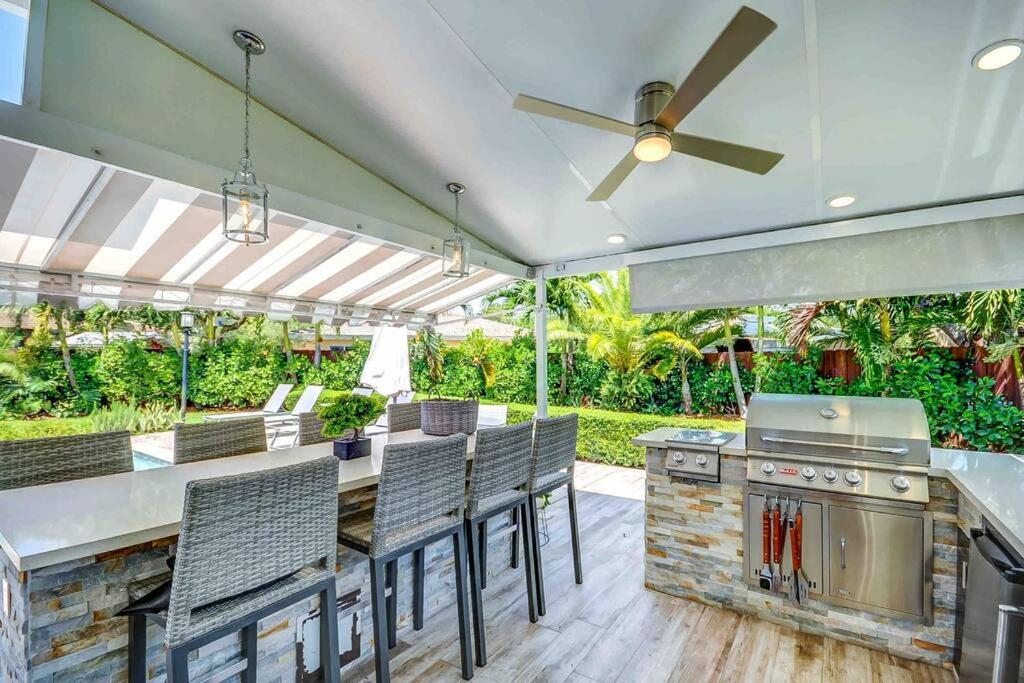 Beautiful house + heated pool/17 guest,básquetball Cutler Bay Exterior foto